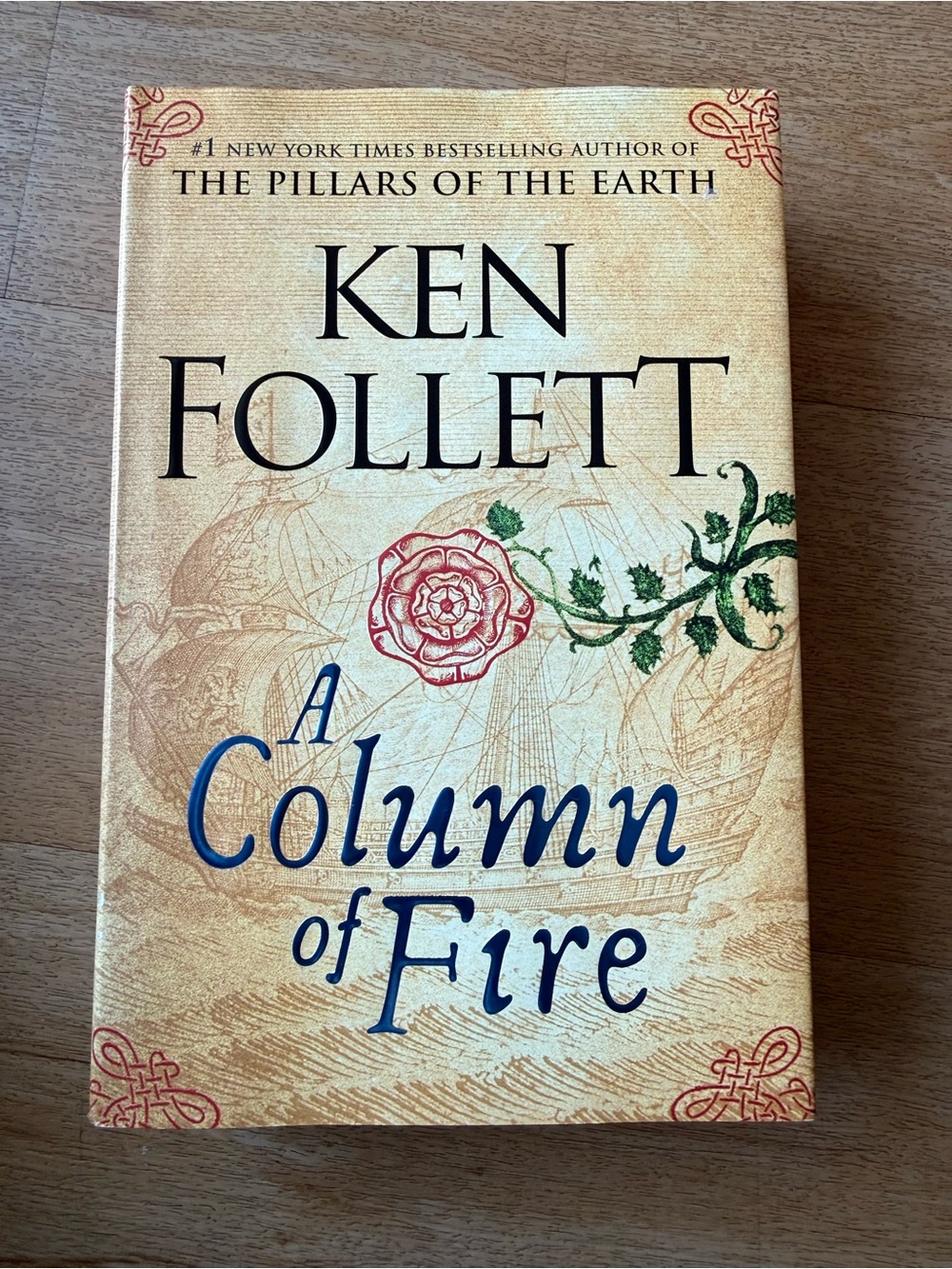 📚3 for $12📚 Ken Follett "A Column of Fire" Hardcover Book